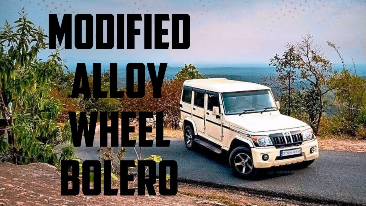 Modified alloy wheel Bolero / Best alloy in 18 inches YouTube