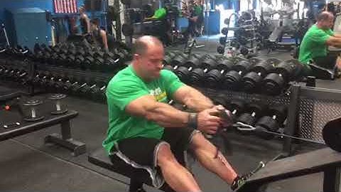 Training back with Ryan Kennelly (benchmonster)