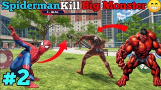 Finally Spiderman Kill Big Monster😁 Gameplay ep 2