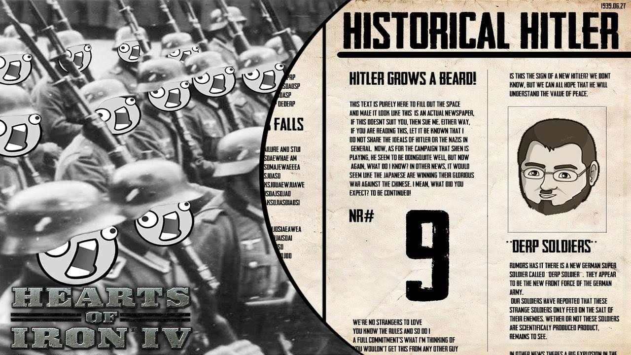 Historical Hitler [9] Germany Hearts of Iron IV HOI4 YouTube