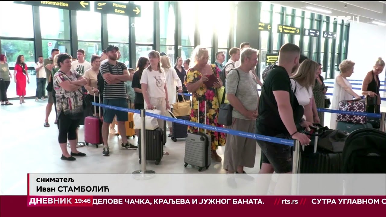 RTS:: Prvi let sa novog terminala aerodroma 