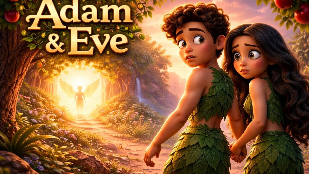 The Story of Adam & Eve for Kids | Fun Bible Story - YouTube