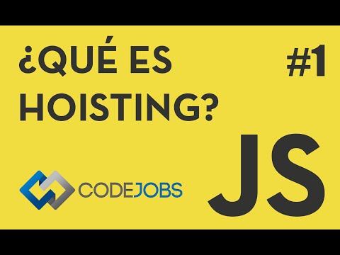 JavaScript es fácil: ¿Qué es el Hoisting? #1