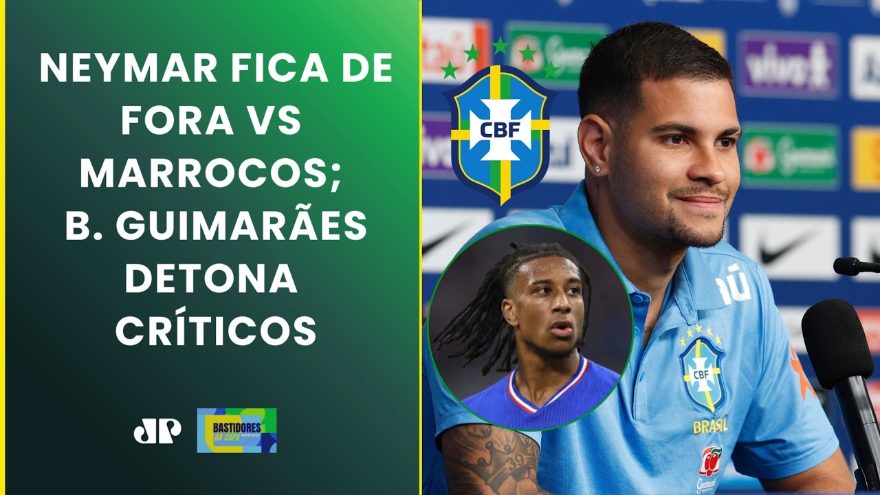 RESSONÂNCIA CONFIRMA AUSÊNCIA DE NEYMAR! BRUNO GUIMARÃES CUTUCA OLISE! | BASTIDORES DA COPA