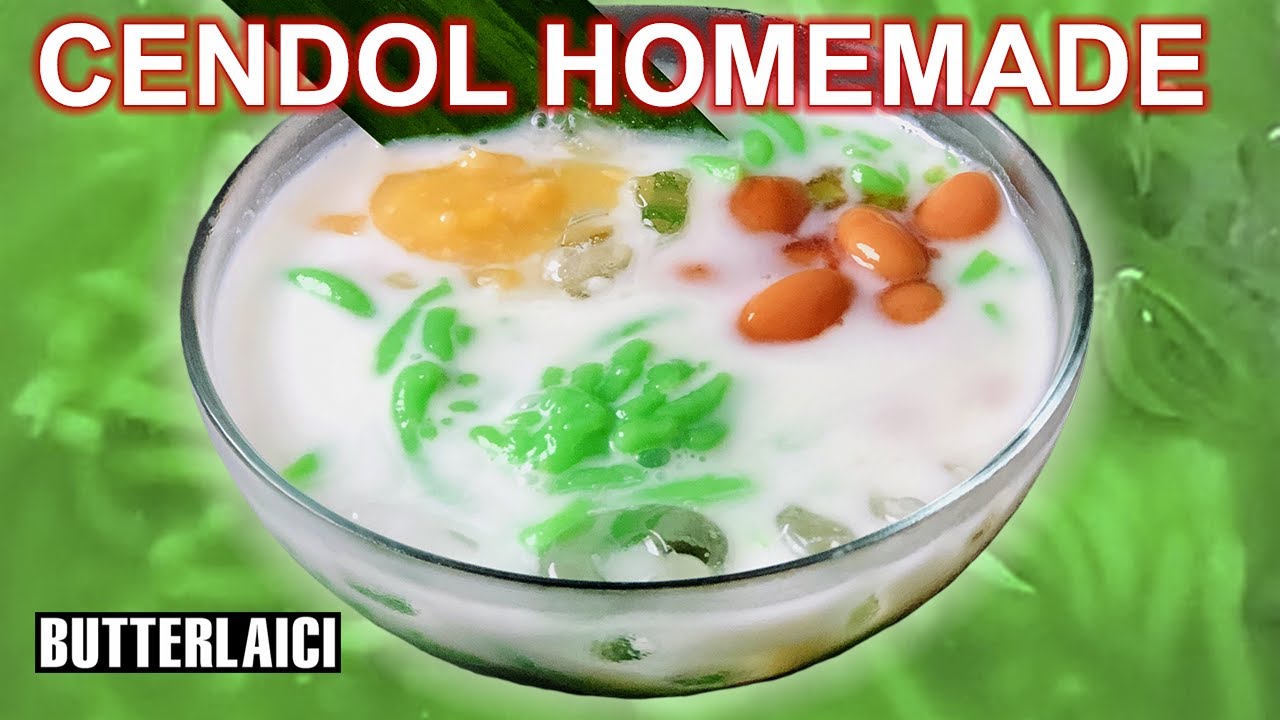 Resepi Cendol Homemade Tanpa Acuan Cendol Bersantan Dengan Gula Melaka Tip Cendol Pejal Kenyal Youtube
