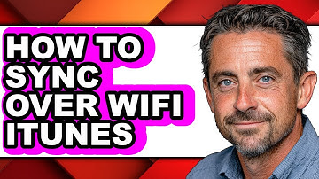 How to Sync Over Wifi Itunes (only Way)