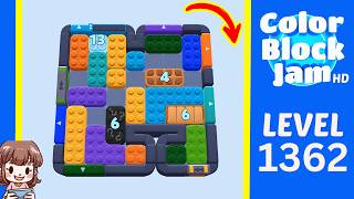 Color Block Jam Level 1362 Solution Walkthrough