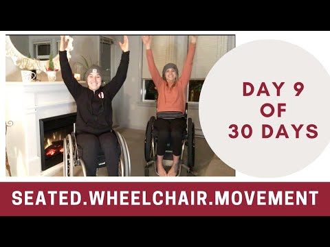 Seated Wheelchair Stretching