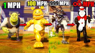 I Played Hello Neighbor Mods From SLOWEST To FASTEST