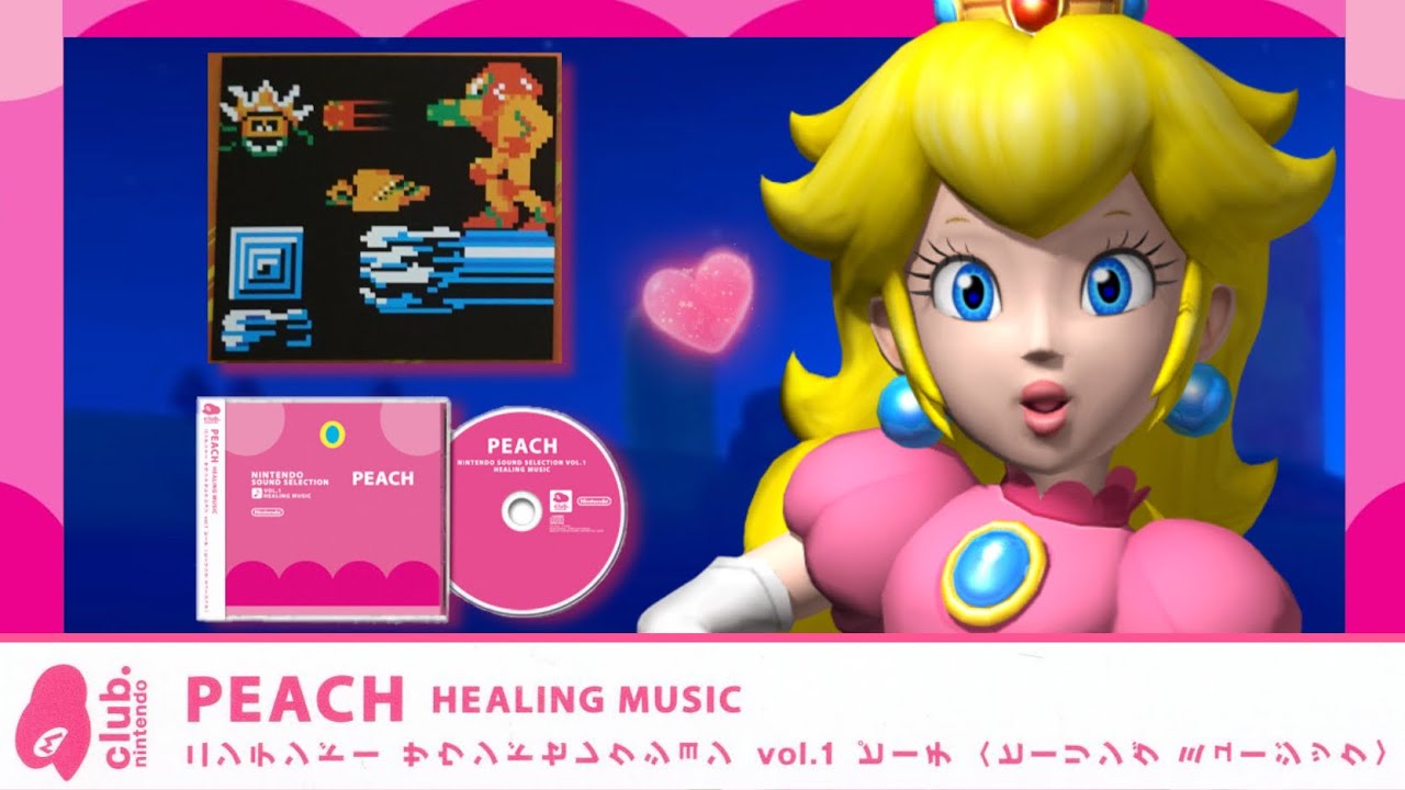 アニメ NINTENDO SOUND SELECTION 💗 Nintendo Sound Selection Vol.1: Peach Healing Music - 01