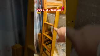 China me ghar me entry krne se pahle log kya krte h #indianvlogger #travel #shortvideo #china #home