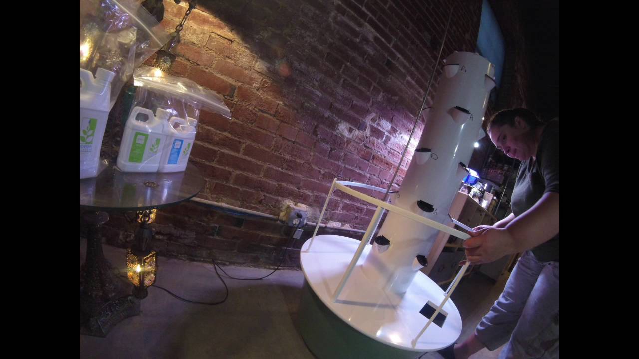 Tower Garden Set Up YouTube