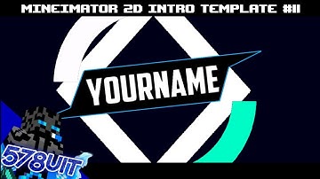 2D Intro Template #11 [MineImator Only]
