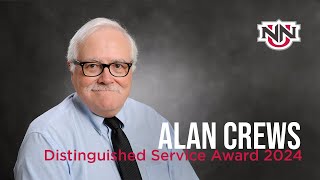 Distinguished Service Award 2024: Alan Crews