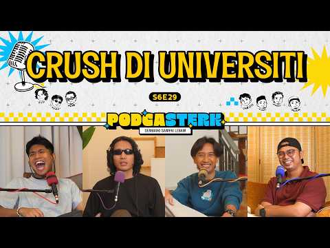 PodcaSTERK S6E29 | MENGIMBAU KEMBALI KISAH DI UNIVERSITI, MISI MENCARI ILMU ATAU MENCARI CINTA?
