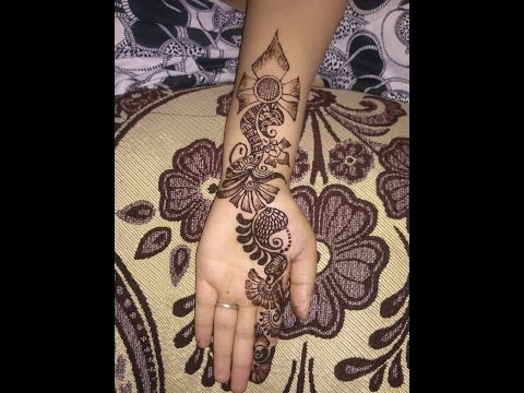 Elegant New Latest Arabic||Heena Mehndi Designs For Front Hands 2017|| Avni