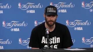 Kevin Love Postgame Interview  Cavaliers vs Warriors   Game 7  June 19, 2016  2016 NBA Finals