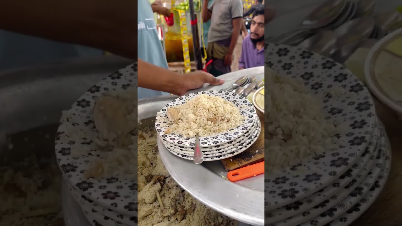 Best Chicken Biryani only 50tk plate Shortvideo food chiken. 