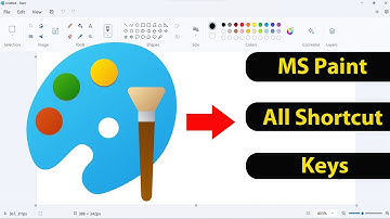 MS Paint 🎨 All Shortcut 🔐Keys || Most Useful Shortcut Keys For Microsoft 🎨Paint