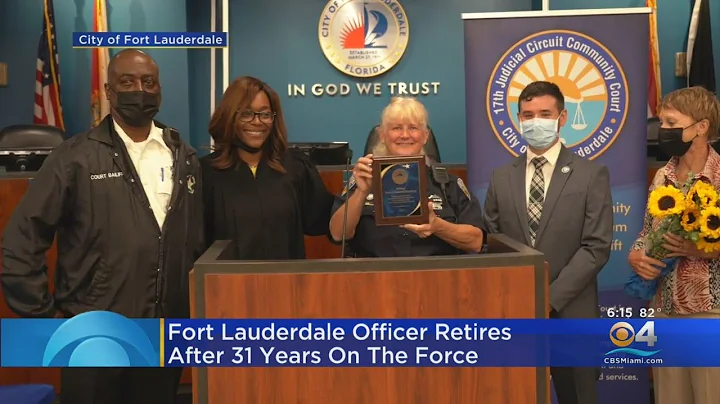 Fort Lauderdale Police Officer Retires After 31 Ye...