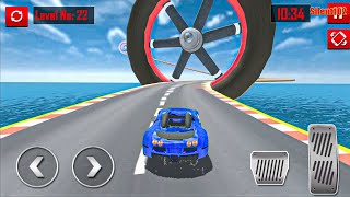 Mega Ramp Car Stunts Racing Impossible Tracks 3D #23 - Android Gameplay