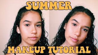 MY SUMMER MAKEUP | TALK THROUGH TUTORIAL