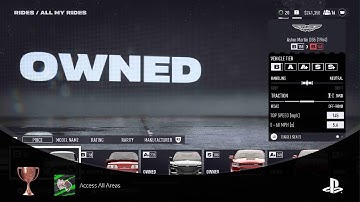 Need for Speed Unbound Trophy Access All Areas
