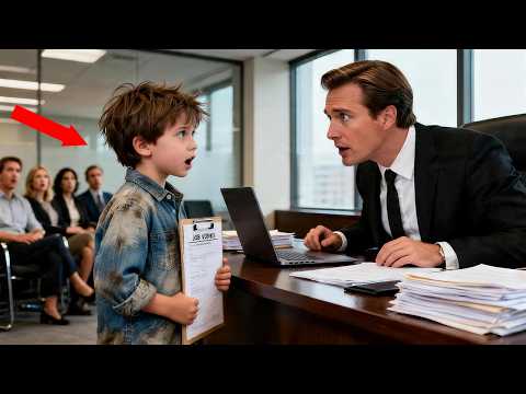“I'm Here for the Interview!”—A 6-Year-Old Genius Walks Into a Millionaire’s Office...
