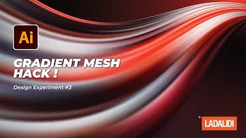 Create Advanced Gradient Mesh Tutorial Envelope Distort Trick in Adobe Illustrator Design Experiment
