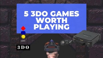 5 Panasonic #3DO #Interactive Multiplayer Games Worth Playing