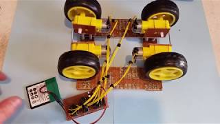 Driving DC Motors Forward And Reverse Varying Speeds (L293D)