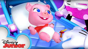 Adventures in Piggy Sitting | Minnie's Bow-Toons  🎀 | @disneyjunior