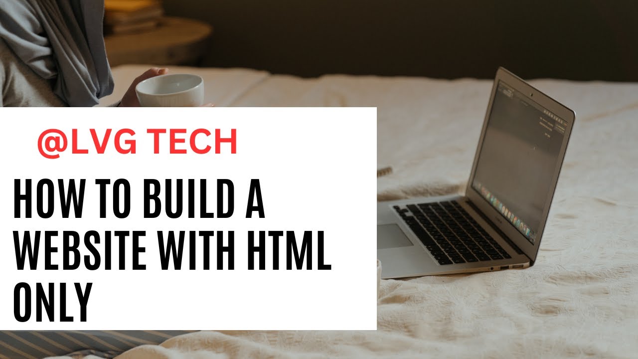 Building a website with HTML ONLY no CSS | HTML simple portfolio ...