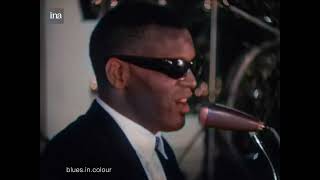 Ray Charles - &#39;Hallelujah I Love Her So&#39; live [Colourised] 1961