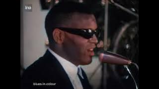 Ray Charles - 'Hallelujah I Love Her So' live [Colourised] 1961