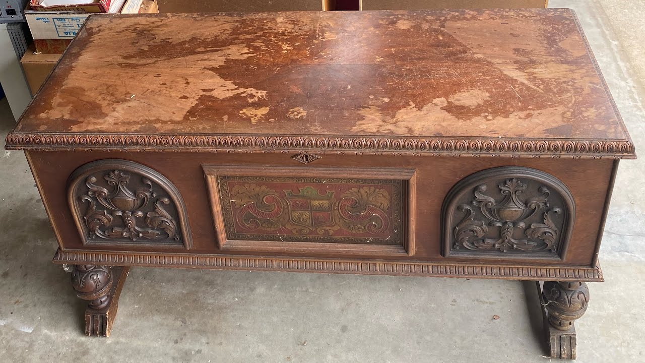 Total Restore of a Century Old Hope Chest YouTube