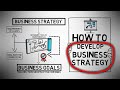 How to develop business strategy for your business