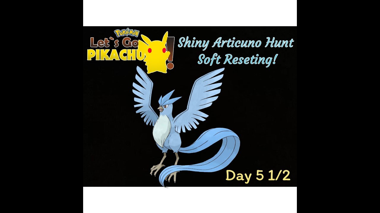 SHINY ARTICUNO POKEMON LETS GO PIKACHU - 527 RESETS 