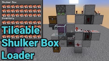 Minecraft Tileable Shulker Box Loader