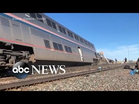 NTSB on scene of deadly train derailment in Montana.