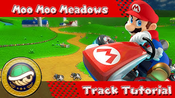Mario Kart 8 WiiU - Moo Moo Meadows Track Tutorial, First Impressions, Shortcuts, & Pro-Tips!
