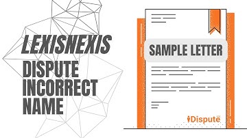Fix LexisNexis Report: Remove Incorrect Name Fast & Easy - I Dispute & Repair Credit Fast