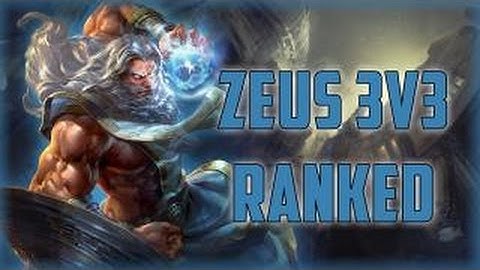 Zeus 3v3 Ranked Joust: SEEMS HARD - Smite