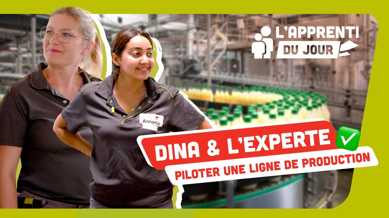 Je découvre comment piloter une ligne de production chez Agromousquetaires ! | L'Apprenti du Jour