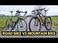 Road Bike Vs A Mountain Bike: How Much Faster Can You Go On Each?
