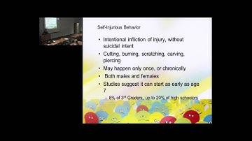 Behavioral Health in Schools Training -- Part 12 -- Self-injurious behaviors
