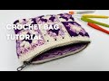 How to crochet a granny square bag - Quick Crochet Gift Ideas