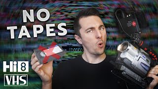 Filming on Vintage Hi8/VHS Camera Made Easy - Tapeless Build