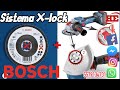 Mini esmeriladora X-LOCK Bosch Sujeción mas Rápida y Segura