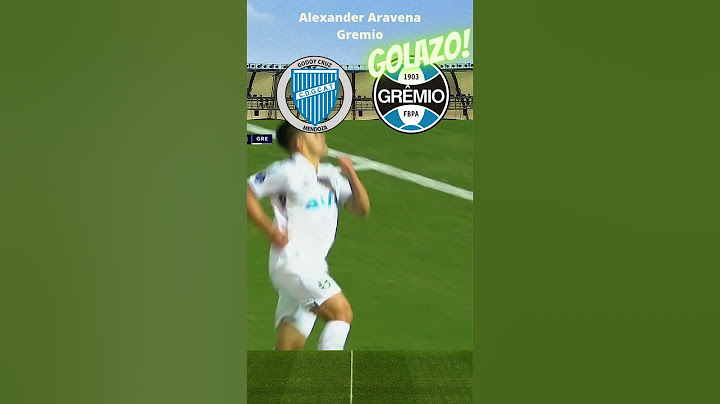 HERMOSO PICOTON de Alexander ARAVENA en GOLAZO de #Gremio en #CopaSudamericana